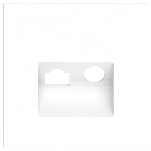 Накладка для ТВ-розетки и RJ-11 или RJ-45 Voltum S70 VLS002702 в Нижнем Новгороде