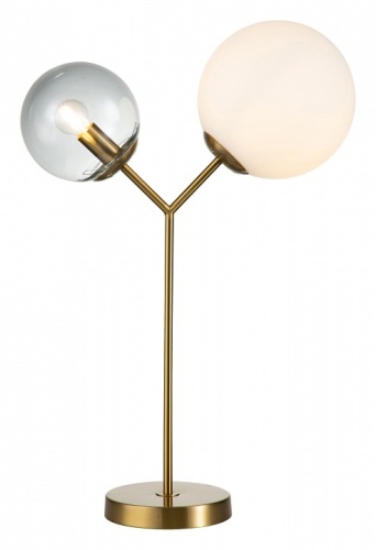 Настольная лампа декоративная Indigo Duetto 11023/2T Bronze в Иланском фото 4