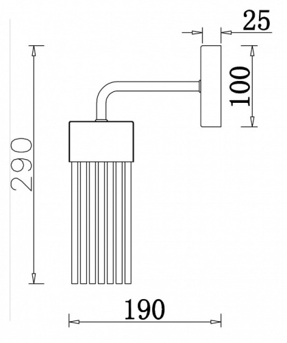 Бра Freya Esala FR5050WL-01BS в Нижнем Новгороде фото 2