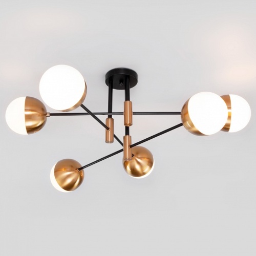Потолочная люстра Eurosvet Nuvola 70129/6 латунь в Нижнем Новгороде