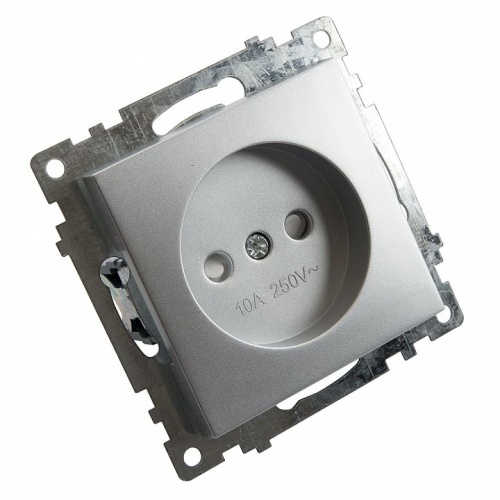 Розетка без заземления и со шторкой, без рамки Stekker Катрин 39581 в Нижнем Новгороде фото 3