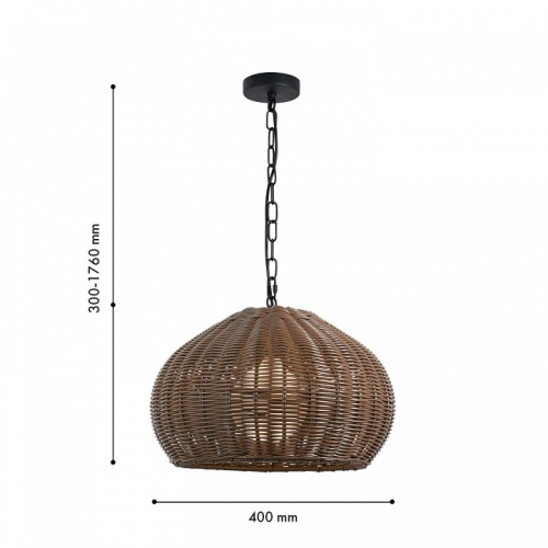 Подвесной светильник Favourite Wicker 4883-1P в Нижнем Новгороде фото 2