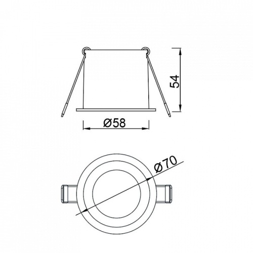 Встраиваемый светильник Mantra MALT 9232 в Нижнем Новгороде фото 2