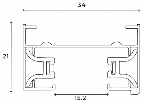 Трек накладной Hesby Lighting Skylite 0026 в Нижнем Новгороде фото 13