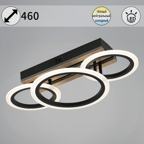 Потолочная люстра  00330-0.3-2+1 в Нижнем Новгороде фото 3