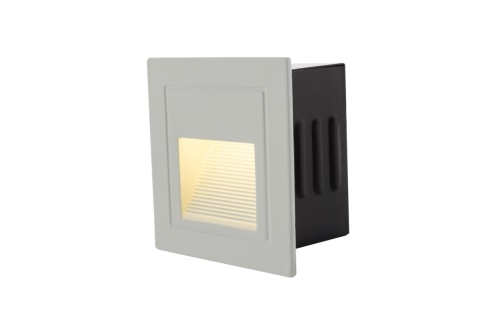 DK1016-WH Светильник встраиваемый в стену, IP 54, LED, 3 Вт, белый, алюминий в Муроме