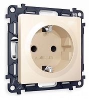 Розетка с заземлением и со шторкой, без рамки Ambrella Volt ALFA MA307010 в Нижнем Новгороде