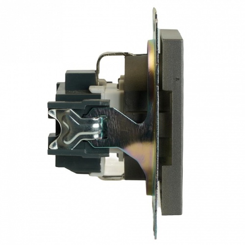 Розетка с заземлением и со шторкой, без рамки Stekker Катрин 49423 в Нижнем Новгороде фото 6