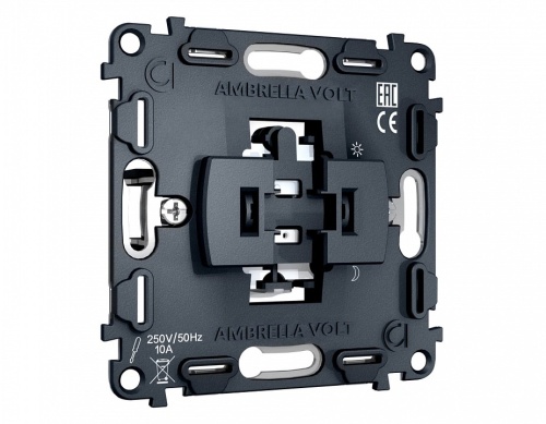 Выключатель самовозвратный одноклавишный без рамки Ambrella Volt VM VM113 в Нижнем Новгороде фото 3