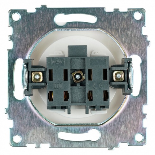 Розетка без заземления и со шторкой, без рамки Stekker Катрин 39303 в Нижнем Новгороде фото 5