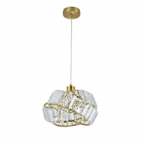 Подвесной светильник Indigo Frizzante 12015/A/1P Brass в Нижнем Новгороде фото 4