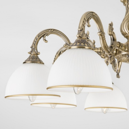 Люстра на штанге Eurosvet Caldera 60106/8 античная бронза в Нижнем Новгороде фото 2