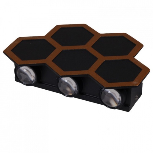 Накладной светильник 86222-9.2-005U LED5*1W BK+GD в Нижнем Новгороде фото 3