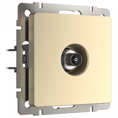 ТВ-розетка оконечная без рамки Werkel шампань W1183011 в Нижнем Новгороде