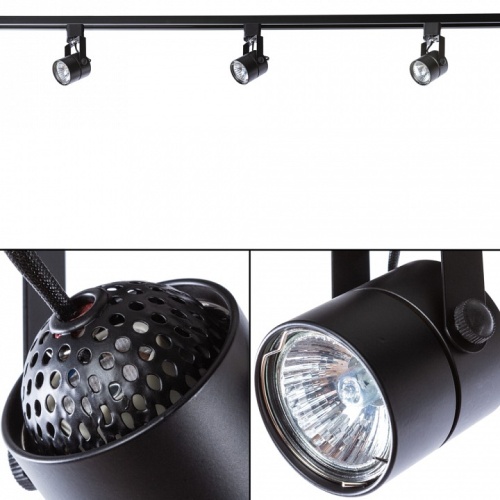 Светильник на штанге Arte Lamp Track Lights A1310PL-1BK в Нижнем Новгороде фото 3