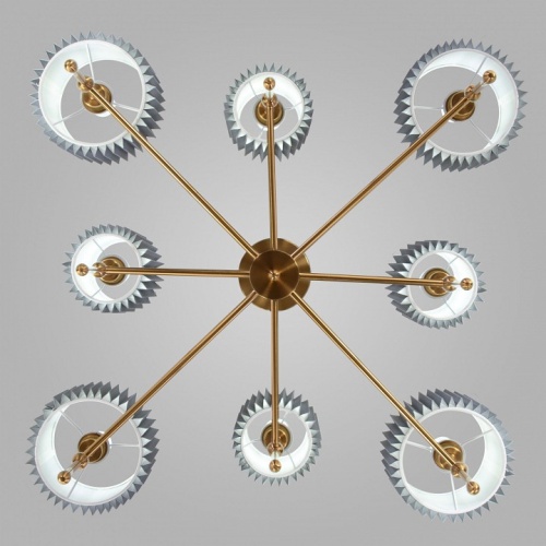 Люстра на штанге Eurosvet Notturno 60162/8 латунь в Нижнем Новгороде фото 4