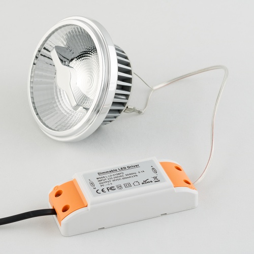 Лампа AR111-FORT-G53-15W-DIM Warm3000 (Reflector, 24 deg, драйвер 350mA) (Arlight, Металл) в Зеленогорске фото 2