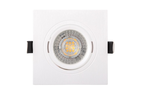 DK3021-WH Встраиваемый светильник, IP 20, 10 Вт, GU5.3, LED, белый, пластик в Кольчугино фото 8