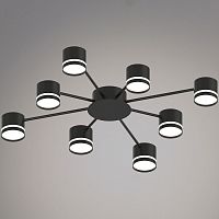 Потолочная люстра 06730-0.3-08 GX53 BK в Нижнем Новгороде