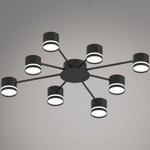 Потолочная люстра 06730-0.3-08 GX53 BK в Нижнем Новгороде