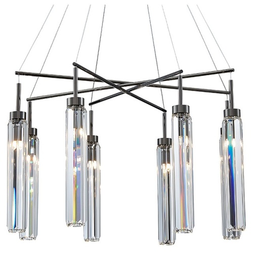 Подвесная люстра Newport 4520 4524+4/S black glossy в Нижнем Новгороде