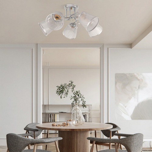 Потолочная люстра Arte Milano Napoli-6820 337646/5 CR в Нижнем Новгороде фото 3