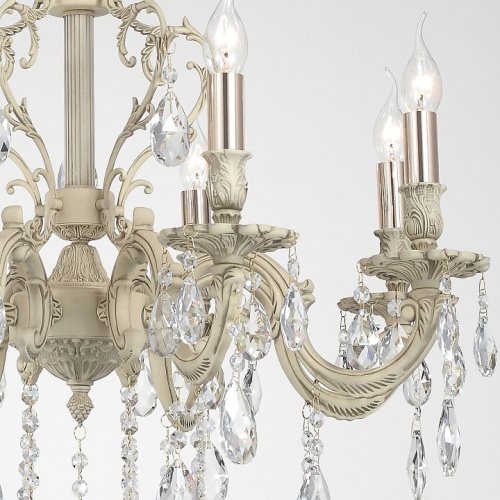 Подвесная люстра Lucia Tucci Barletta BARLETTA 1730.8 cream white в Нижнем Новгороде фото 3