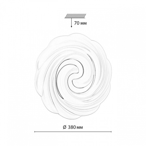 Накладной светильник Sonex Agap 7675/DL в Кольчугино фото 3