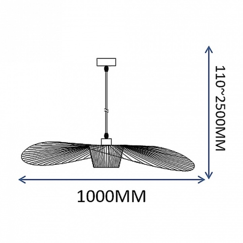 Подвесной светильник Imperiumloft HAT Black ﻿HAT01 в Нижнем Новгороде фото 6
