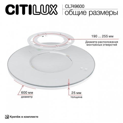 Накладной светильник Citilux NORMA CL749600 в Нижнем Новгороде фото 2