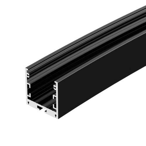 Профиль SL-ARC-3535-D3000-A45 BLACK (1180мм, дуга 1 из 8) (Arlight, Алюминий) в Котельниково фото 5