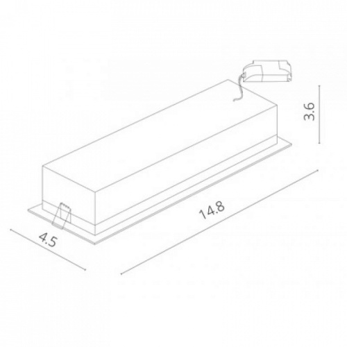 Встраиваемый светильник Arte Lamp Grill A3153PL-5BK в Нижнем Новгороде фото 3