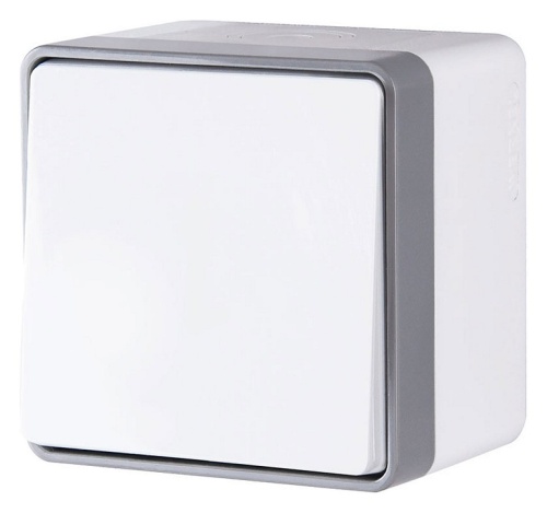 Выключатель одноклавишный влагозащищенный Werkel Gallant (белая) W5010201 в Нижнем Новгороде