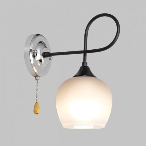 Бра Imex MD.4243 MD.4243-1-W-BK+CH в Нижнем Новгороде фото 2