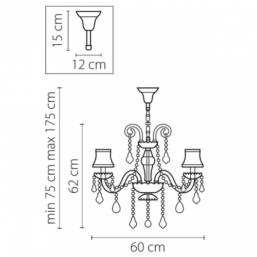 Подвесная люстра Lightstar Nativo 715067 в Нижнем Новгороде фото 2
