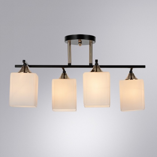 Люстра на штанге Arte Lamp Merope A4071PL-4BK в Великом Устюге фото 2