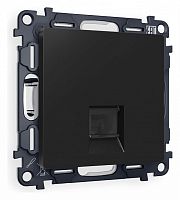 Розетка телефонная RJ-11 со штрокой, без рамки Ambrella Volt ALFA MA812030 в Нижнем Новгороде