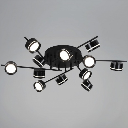 Люстра на штанге  10590-0.3-12 Black в Нижнем Новгороде