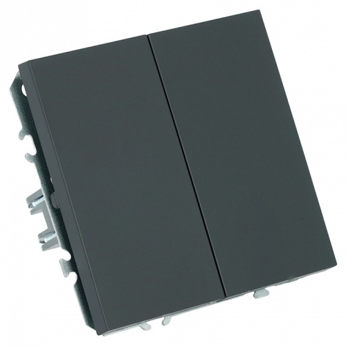 Переключатель двухклавишный без рамки Stekker Эмили 50249 в Нижнем Новгороде фото 7