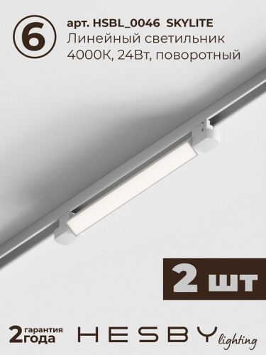 Комплект трековый Hesby Lighting Skylite №5 HSBL_kompl_S005_VI3W4K в Нижнем Новгороде фото 3