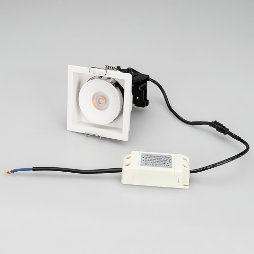 Светильник CL-SIMPLE-S80x80-9W Warm3000 (WH, 45 deg) (Arlight, IP20 Металл, 3 года) в Качканаре фото 11
