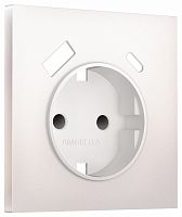 Накладка для розетки с заземлением и со шторками и 2хUSB type A и C Ambrella Volt SIGMA SP2100 в Нижнем Новгороде