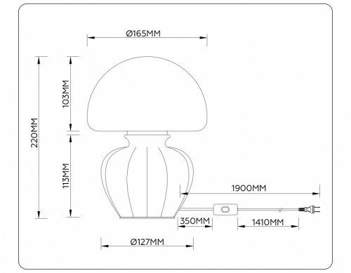 Настольная лампа декоративная Ambrella Light LH LH53248 в Нижнем Новгороде фото 5