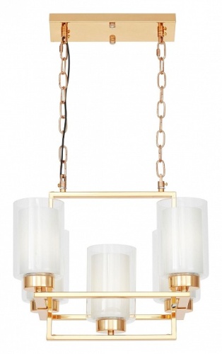 Подвесная люстра LUMINA DECO Lino LDP 1239-5 F.GD в Нижнем Новгороде фото 2