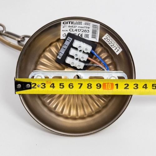 Подвесная люстра Citilux Франческа CL417283 в Нижнем Новгороде фото 10