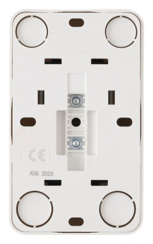 Розетка двойная с заземлением Arte Milano am-310 310.40-2.white в Нижнем Новгороде фото 2