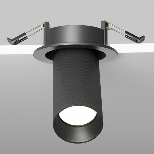 Встраиваемый светильник на штанге Maytoni Artisan C081CL-01-GU10-B в Ермолино фото 4