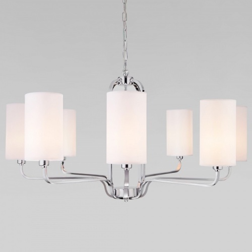 Подвесная люстра Eurosvet Purezza 60128/8 хром в Нижнем Новгороде