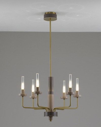 Люстра на штанге Moderli Atelieri V11691-PL в Нижнем Новгороде фото 2