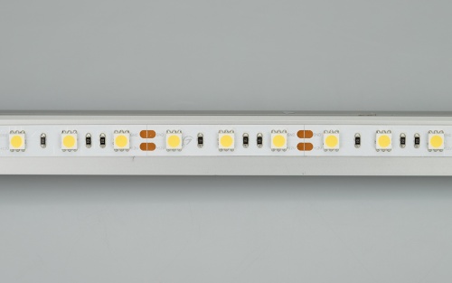 Лента RT 2-5000 12V White6000 2x (5060, 300 LED, LUX) (Arlight, 14.4 Вт/м, IP20) в Пугачеве фото 2